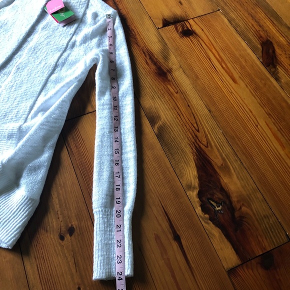 NWT Lilly Pulitzer White Amalie Cardigan XS - Picture 4 of 8
